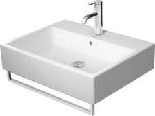 Duravit Vero Air Waschtisch 60x47cm, mit Überlauf, mit Hahnlochbank, ohne