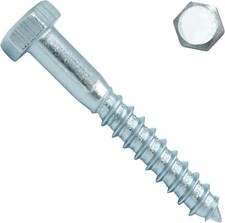 Holzschrauben Sechskant M10x30 100Stück