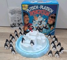 Plitsch-Platsch Pinguin 1996 Spiel Gesellschaftsspiel Ravensburger TOP Zustand