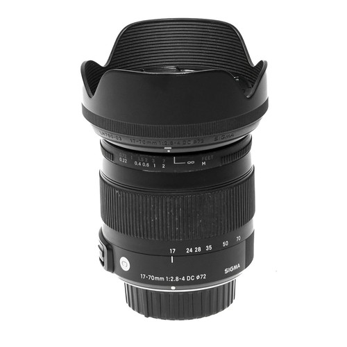 Sigma 70mm 0 - sigma, 17-70mm/2,8-4,0