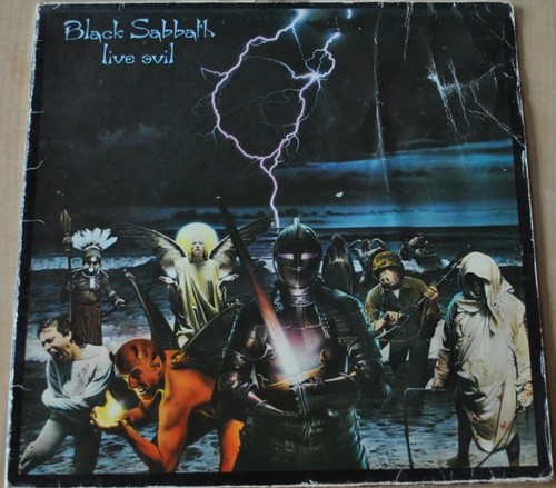 Black sabbath live evil - black,