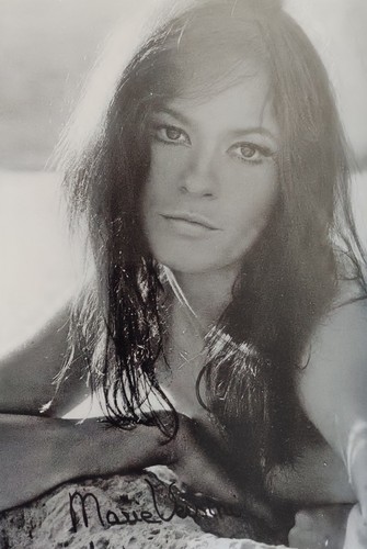 Marie versini autogramm - marie, autogramm,