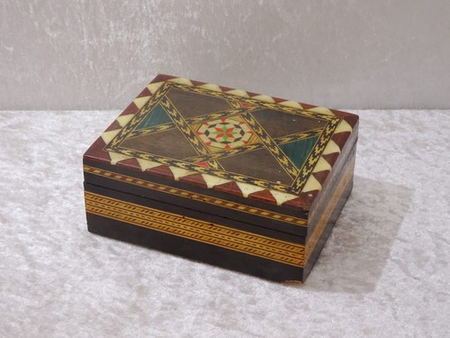Holz kästchen schatulle box - kästchen,