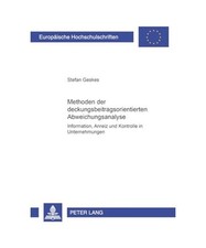 Methoden der deckungsbeitragsorientierten Abweichungsanalyse: Information, Anrei