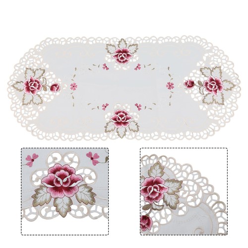 Spitze tischdecke bestickt - tischdecke,