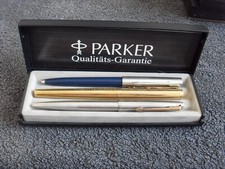 Parker Schreibset, 3tlg, 2 Kugelschreiber 1 Rollerball/Tintenschreiber ,Sehr Alt