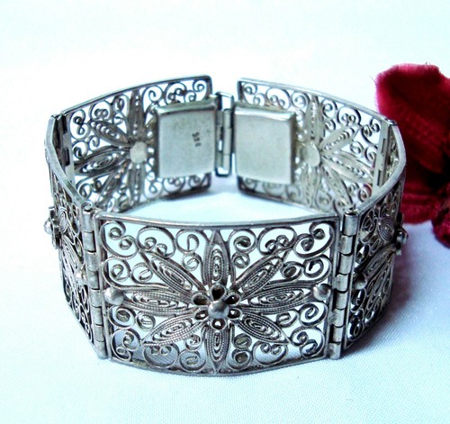 Filigranes armband 835 - filigranes, silber