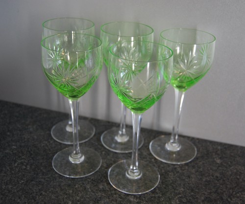 Art deco weinglas uranglas - art,