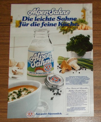Seltene werbung bärenmarke - werbung,