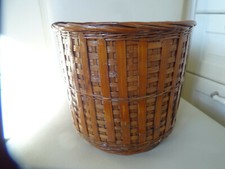 neu impressionen großer Blumentopf Übertopf Botanik Rattan Natur Flechtkorb Korb
