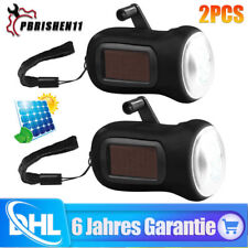 2x Solar LED Taschenlampe
