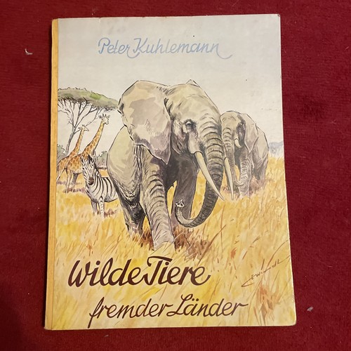 Sammelbilderalbum wilde tiere - wilde,