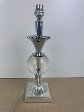 Silber Chrom Tischlampenfuß