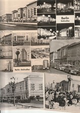 BERLIN , nur STALINALLEE !!!!!  -- 20  verschiedene AK --- alle aus DDR-Zeiten !