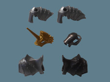 Playmobil Pferde Rüstung Sattel Kopfteil Auswahl uvm. Ritter Samurai