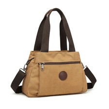 Damen Segeltuch Handtasche