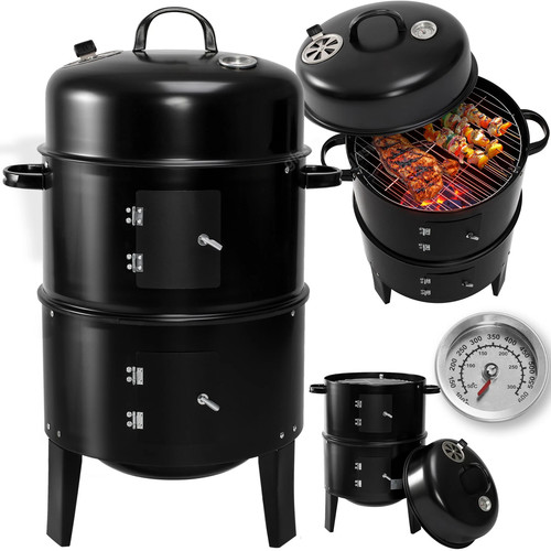 3in1 bbq holzkohlegrill - 3in1,