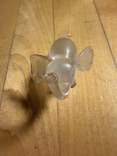 Kleiner deko elefant - aus, glas