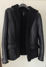 Levis Blue Jacke Lederoptik, Größe L, Wintersakko