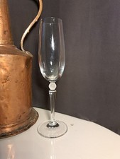 1 Nachtmann Pallina Sektglas Sektflöte H 24 cm mit Signatur