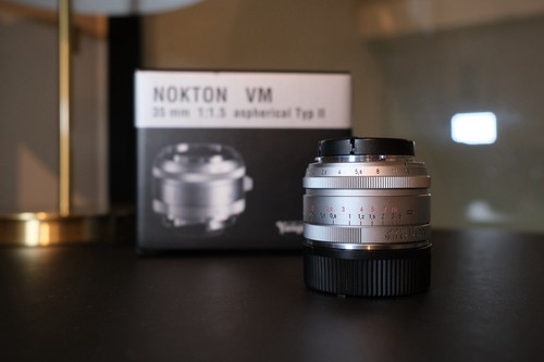 Voigtländer nokton 35mm 5 - voigtländer, f1.5
