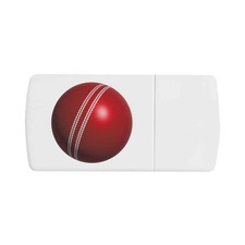 Pillendose "Cricket Ball" mit Tablettenteiler (PI00031977)