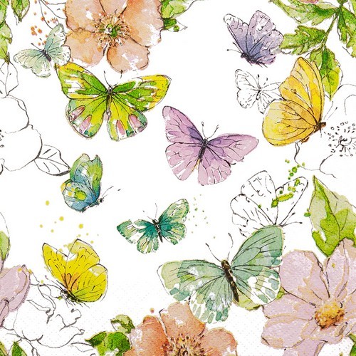 Servietten colourful - 20,