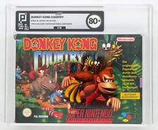 Donkey Kong Country - SNES - Super Nintendo Spiel - Pixel Grading 80+ OVP