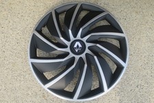 4 Alu-Design Radkappen 16 Zoll für Renault "TURBO silber/black"