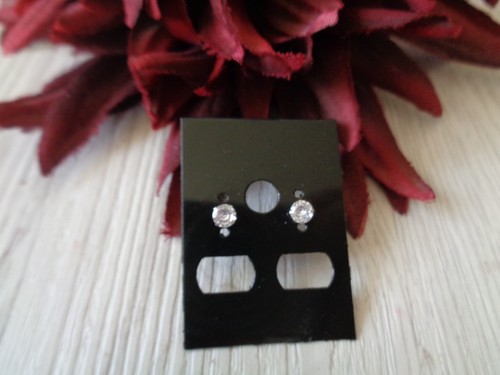 Ohrrstecker transparent 5mm - ohrrstecker,