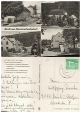 HAMMERLEUBSDORF  Antike Ansichtskarte selten alt gelaufen historische Postkarte 