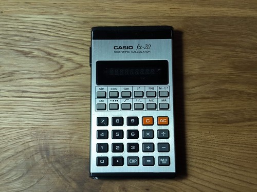 Casio scientific - fx-20,