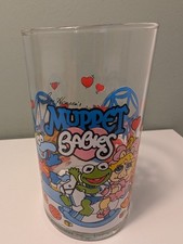 Muppet Babies, Jim Henson, Glas, Trinkglas, Vintage 1988