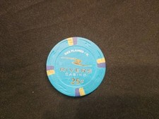Paulson 0,25$ Rivers Casino Chips Pokerchips