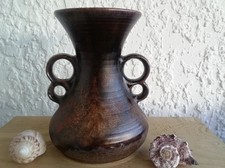 STEULER KERAMIK Kerzenhalter 675-15 Mid Century 60er 70er WGP Fat Lava MCM Retro