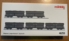 Märklin 46255 Wagenset "Langer Heinrich" 5x Erzwagen Epoche III OVP 