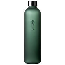 Trinkflasche 1L Sportflasche Wasserflasche BPA frei Kohlensäure geeignet Vinsun