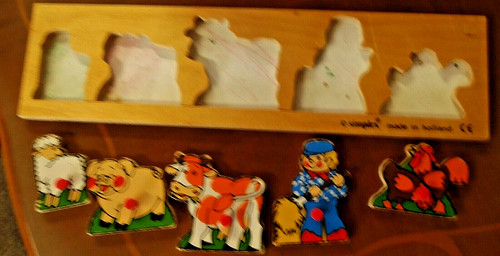 Einlegepuzzle zahlen und - einlegepuzzle,