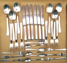 WMF Menue Besteck Dekor 2500 Bauhaus Kurt Mayer (30 -teilig)