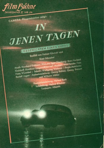 Filmprogramm jenen tagen - "in,