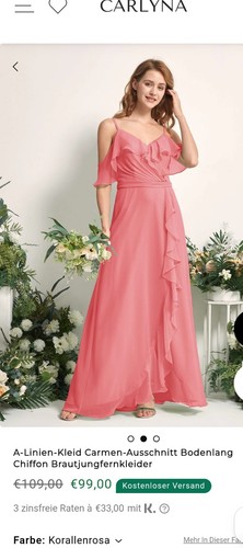 Maxikleid chiffon - 🩷maxikleid,