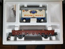 Märklin Spur 1 1:32 58233 (Licht) Rungenwagen mit "Circuswagen Roncalli"  in OVP
