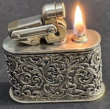 ANTIK GROßES TISCHFEUERZEUG  "KW"  835 Silber