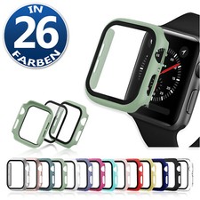 Hülle für Apple Watch Series 1-9 | 40 42 44 45 49 mm Schutz Case 360-Grad Cover
