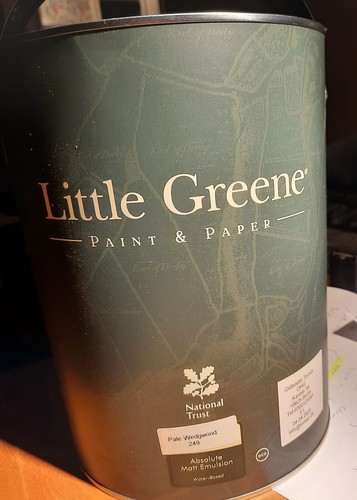 Wandfarbe blau little - little, greene
