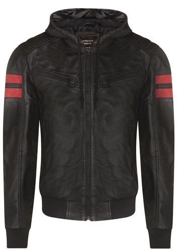 Herren schwarze leder - herren,