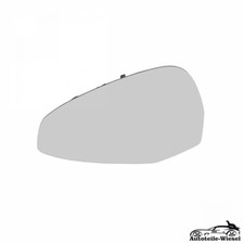Spiegelglas Links Chrom Konvex Heizbar für Audi A4 B9 A5 F5