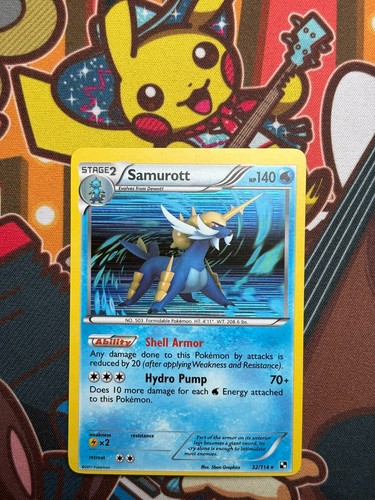 Samurott holo 114 - holo, schwarz