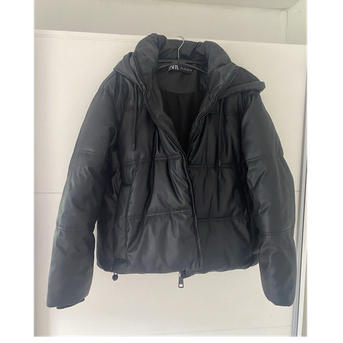 Zara damen kunstlederjacke - zara,