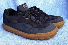 VANS Old Skool SKATERSCHUHE, Größe 9, blau, Leder